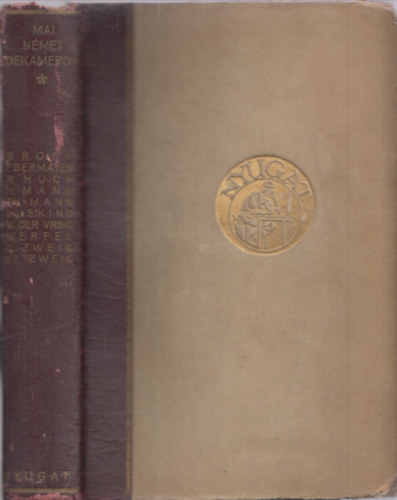 Tur�czi-Trostler J�zsef (szer. - Mai n�met dekameron