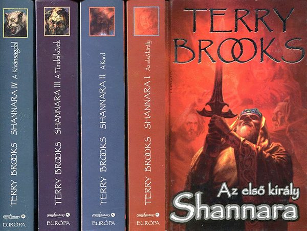 Terry Brooks - Shannara I-IV. (Az els kirly + A Kard + A Tndrkvek + A Kvnsgdal)