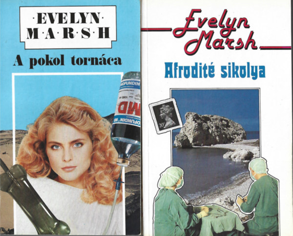 Evelyn Marsh - 2 db knyv, A pokol tornca, Afrodit sikolya