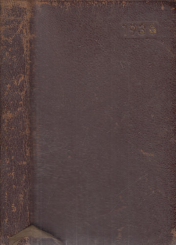Orvosi évkönyv 1936 (Javallatok, Gyógyszerkészítmények, Szérumok és oltóanyagok)