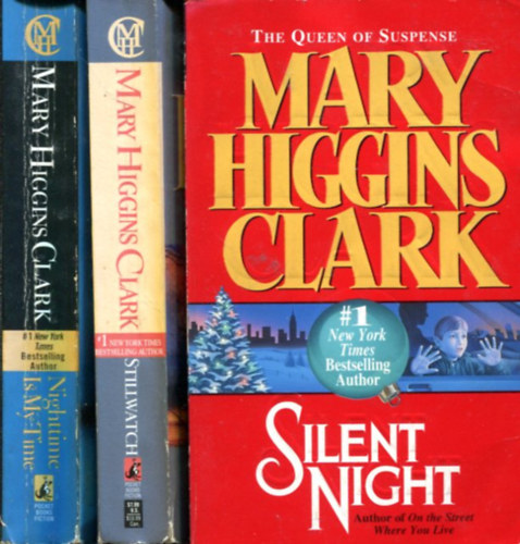 Mary Higgins Clark - 3 db angol nyelv� Mary Higgins Clark k�tet