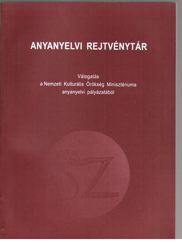 Grtsy Lszl - Anyanyelvi rejtvnytr