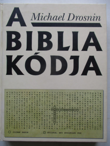 Michael Drosnin - A biblia k�dja