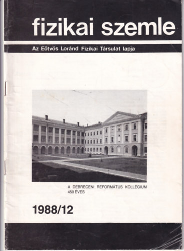 Marx Gyrgy - Fizikai szemle 1988/12