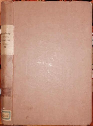 A Kisfaludy-Társaság Évlapjai - Új Folyam II. kötet 1869