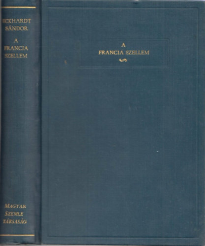 Eckhardt Sndor - A francia szellem