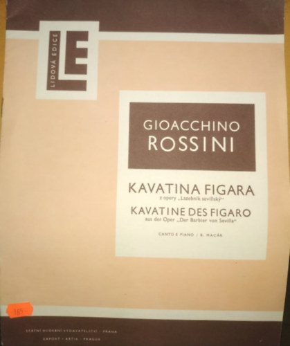 B. Mack Gioacchino Rossini - Kavatina Figara - Kavatine des Figaro