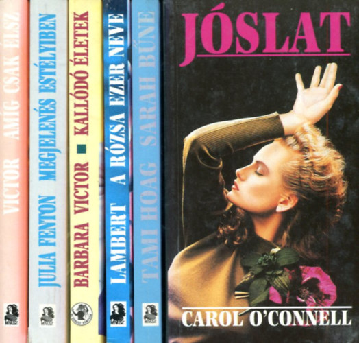 T�bb szerz� - 6 db k�tet a V�nusz k�nyvek sorozatb�l