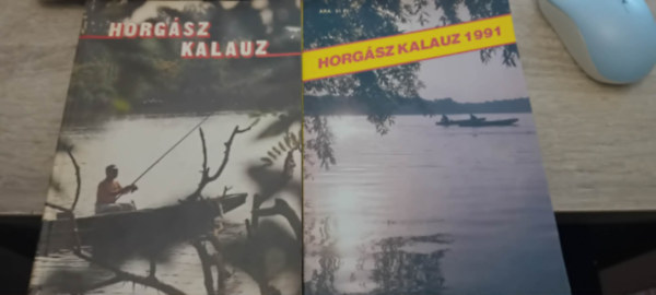 Péter Róbert - 2db Horgász kalauz 1991, 1989