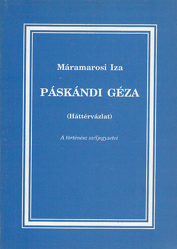 M�ramarosi Iza - P�sk�ndi G�za (H�tt�rv�zlat)