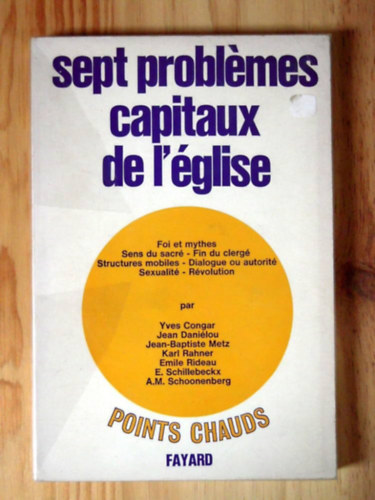 Robert Serrou - Sept probl�mes capitaux de l'�glise (H�t f� probl�ma az egyh�zban)