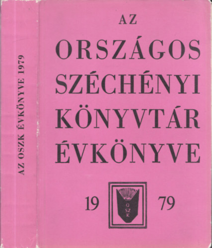 Budapest - Az Orszgos Szchnyi Knyvtr vknyve 1979