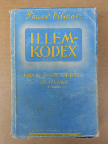 Tower Vilmos - Illemkdex