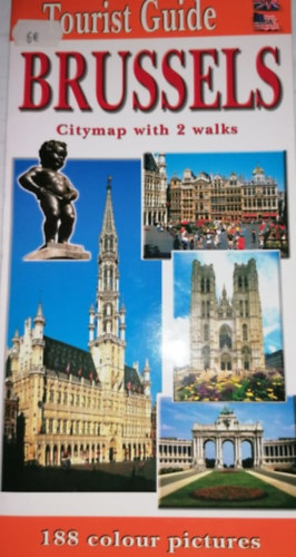 Brussels Citymap with 2 walks