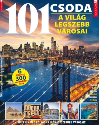 Fles Bookazine - 101 Csoda - A vilg legszebb vrosai