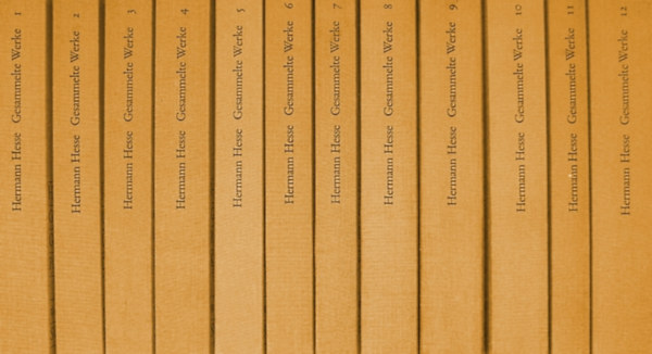 Hermann Hesse - Gesammelte Werke I-XII.