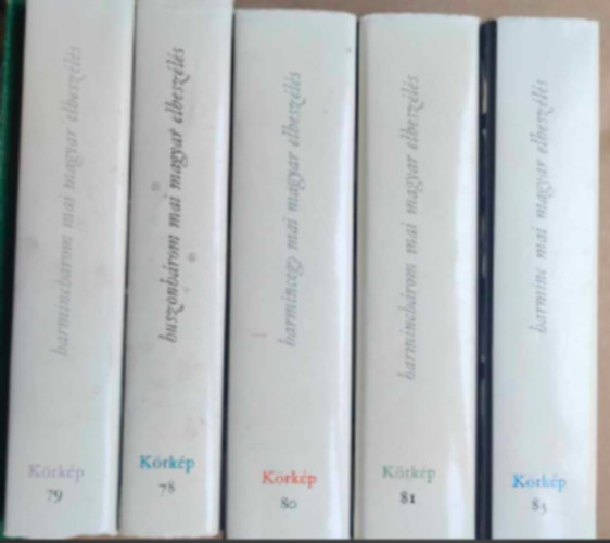5 db krkp :  1978-1979-1980 -1981 , 1983