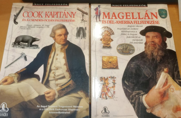 Roger Morriss Colin Hynson - 2 db Nagy felfedezk: Cook kapitny s a Csendes-cen felfedezse + Magelln s Dl-Amerika felfedezse