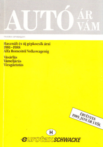 Autr, autvm - hivatalos vmrjegyzk