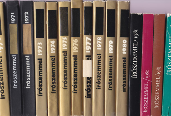 Írószemmel 1970-1984 /15db Kötet/