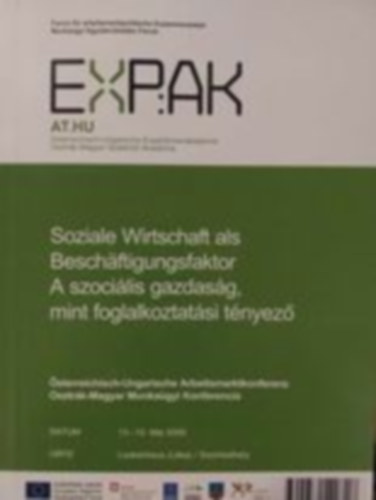 Soziale Wirtschaft als Beschftigungsfaktor/ A szocilis gazdasg, mint foglalkoztatsi tnyez