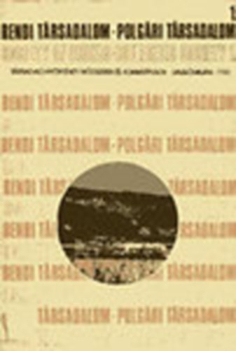 �. Varga L�szl�  (szerk.) - Rendi t�rsadalom - Polg�ri t�rsadalom 1. - T�rsadalomt�rt�neti m�dszerek �s forr�st�pusok