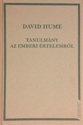 David Hume - Tanulmny az emberi rtelemrl