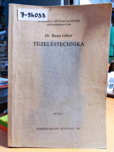 Dr. Bassa G�bor - T�zel�stechnika