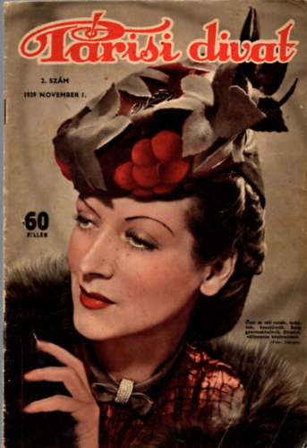 Somfay Margit  (szerk.) - Prisi divat 1939. november 1. (2. szm)