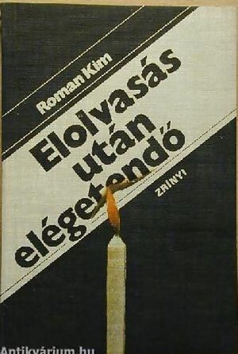 Kim Roman - Elolvass utn elgetend