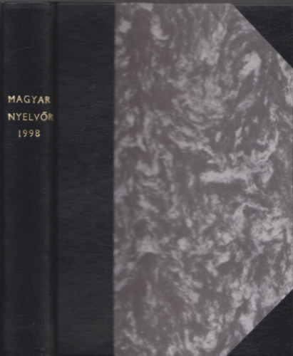 Keszler Borbála (szerk.) - Magyar nyelvőr 1998/1-4. (Teljes évfolyam)