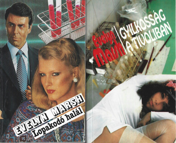 Evelyn Marsh - 2 db k�nyv, Lopakod� hal�l, Gyilkoss�g a Tivoliban