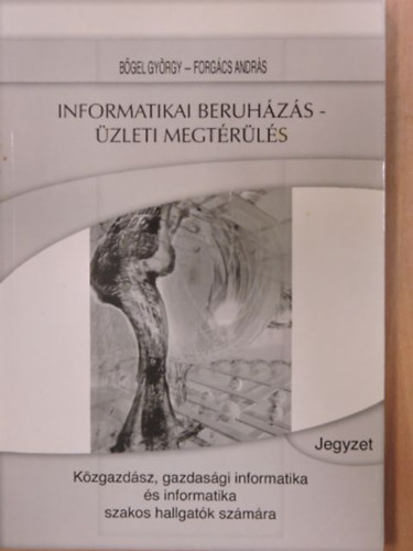 Bőgel György-Forgács András - Informatikai beruházás-üzleti megtérülés