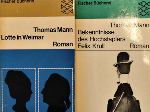 Thomas Mann - 2 db n�met nyelv� Thomas Mann k�tet