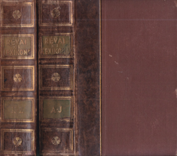 Csekei Varjú Elemér szerk. - Révai kis lexikona I-II. A-Z