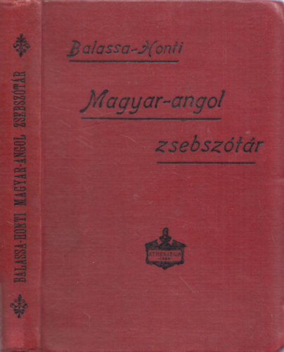 Honti Rezs Balassa Jzsef - Magyar-angol zsebsztr