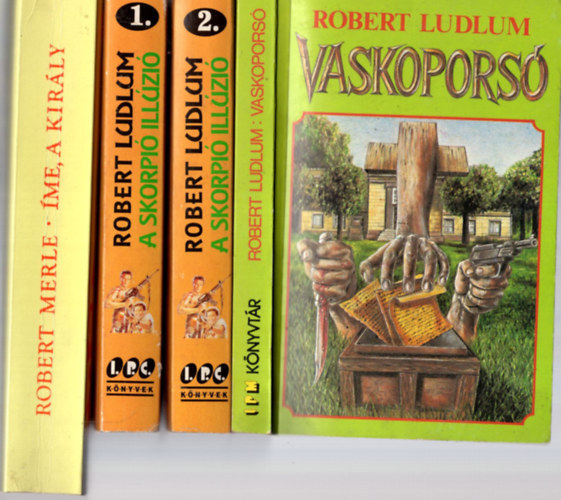 Robert Ludlum - 4db Robert Ludlum könyvek.