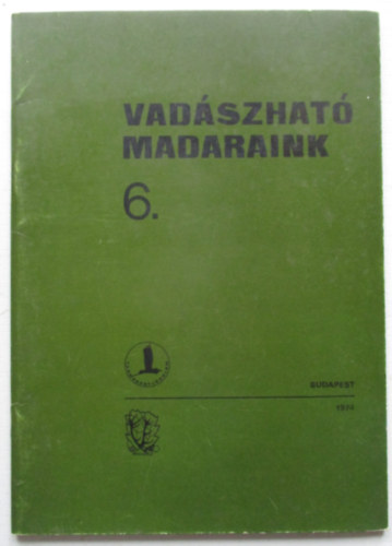 Dr. Sterbetz Istvn - Vadszhat madaraink 6.