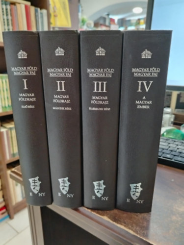 Cholnoky-Gr. Teleki-Bartucz-Prinz - Magyar f�ld, magyar faj I-IV. (hasonm�s kiad�s)