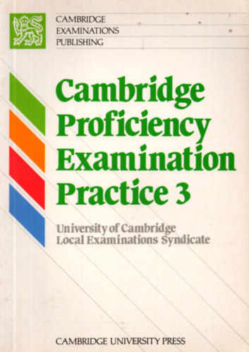 Cambridge Proficiency Examination Practice 3
