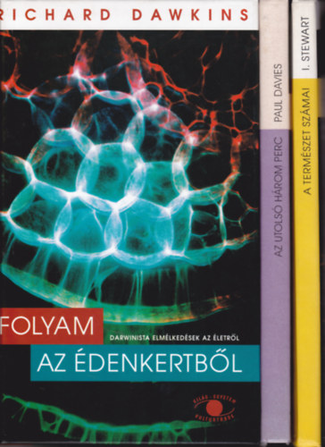 3 db a Vilg - Egyetem sorozatbl: A termszet szmai + Az utols hrom perc + Folyam az denkertbl. Darwinista elmlkedsek az letrl.