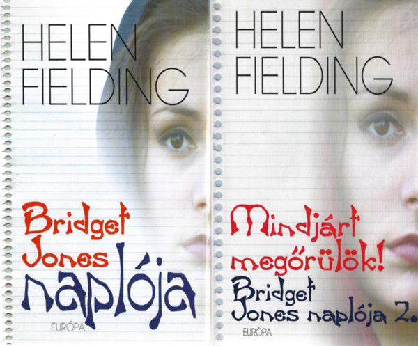 Helen Fielding - 2 db knyv, Bridget Jones naplja, Mindjrt megrlk