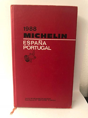 Michelin - Michelin - Espana & Portugal 1988 (Többnyelvű)