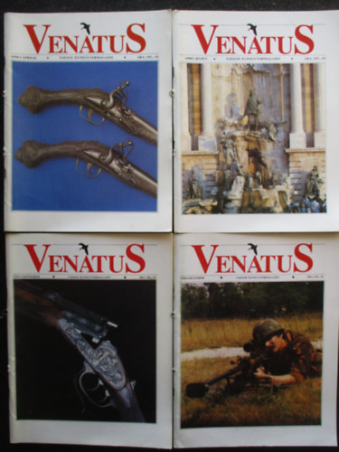Csek Sndor - Venatus-Vadsz s fegyvermagazin 1990/ 1-4. szmok (teljes v)