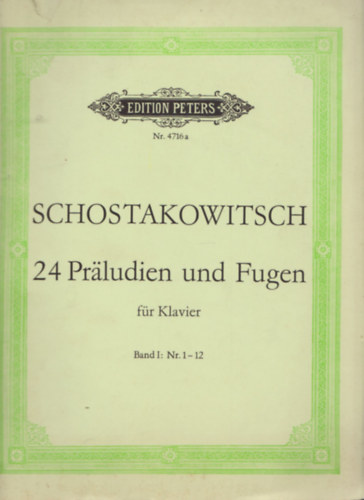 D. Schostakowitsch - 24 Prludien und Fugen fr Klavier