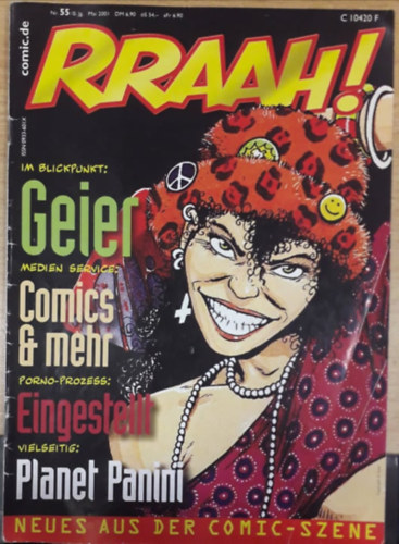 RRAAH! magazin Nr. 55 - Geier - Comics & mehr - Eingestellt - Planet Panini