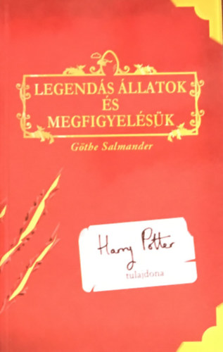 Göthe Salmander (J. K. Rowling) - Legendás állatok és megfigyelésük (I. kiadás)