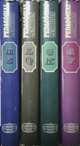Nagy S�ndor  (szerk.) - Pedag�giai Lexikon 1-4.