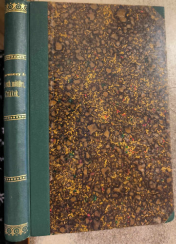 Ferenczy J�zsef - Aesthetikai �s m�t�rt�neti czikkek