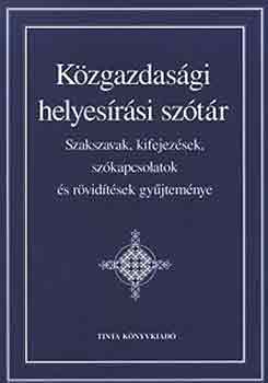 Közgazdasági helyesírási szótár